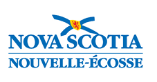 Logo with flag: Nova Scotia | Nouvelle-Ecosse